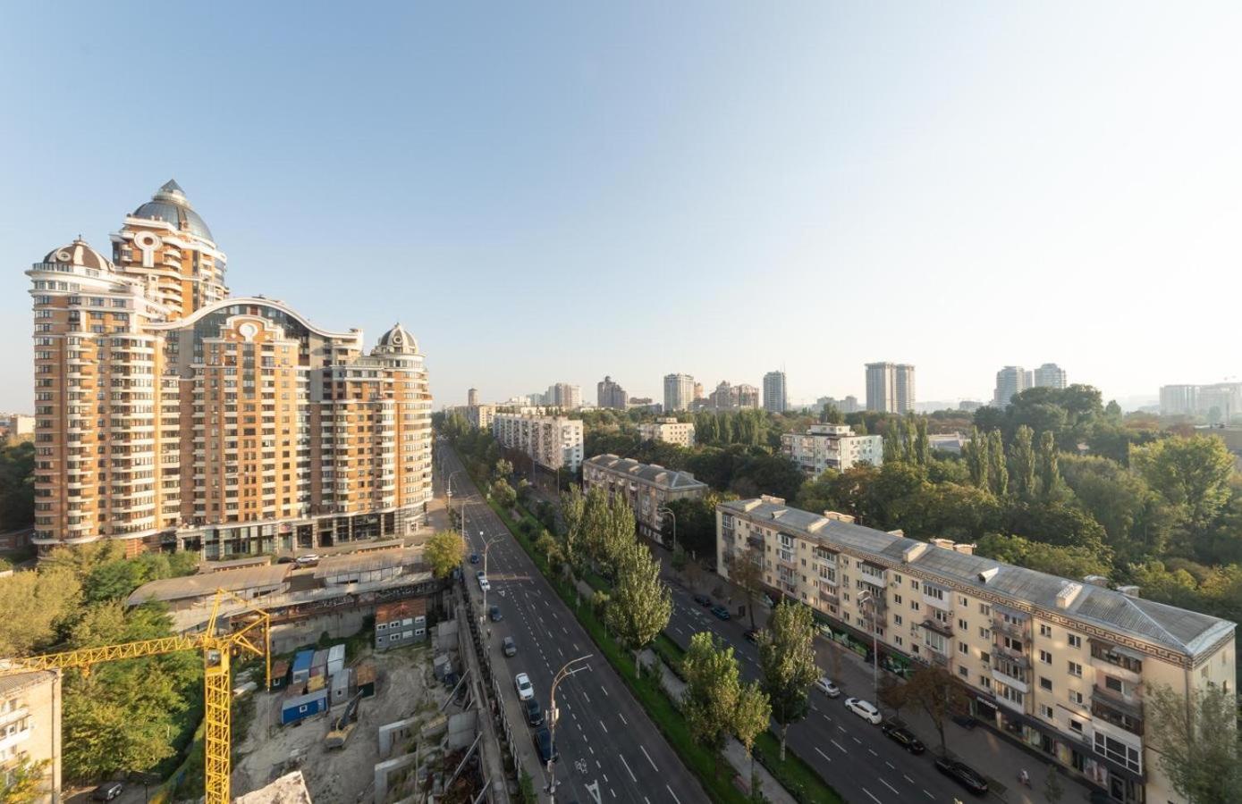 Апартаменти Люкс Класу В Новому Будинку В Центрі Kiev Exterior foto